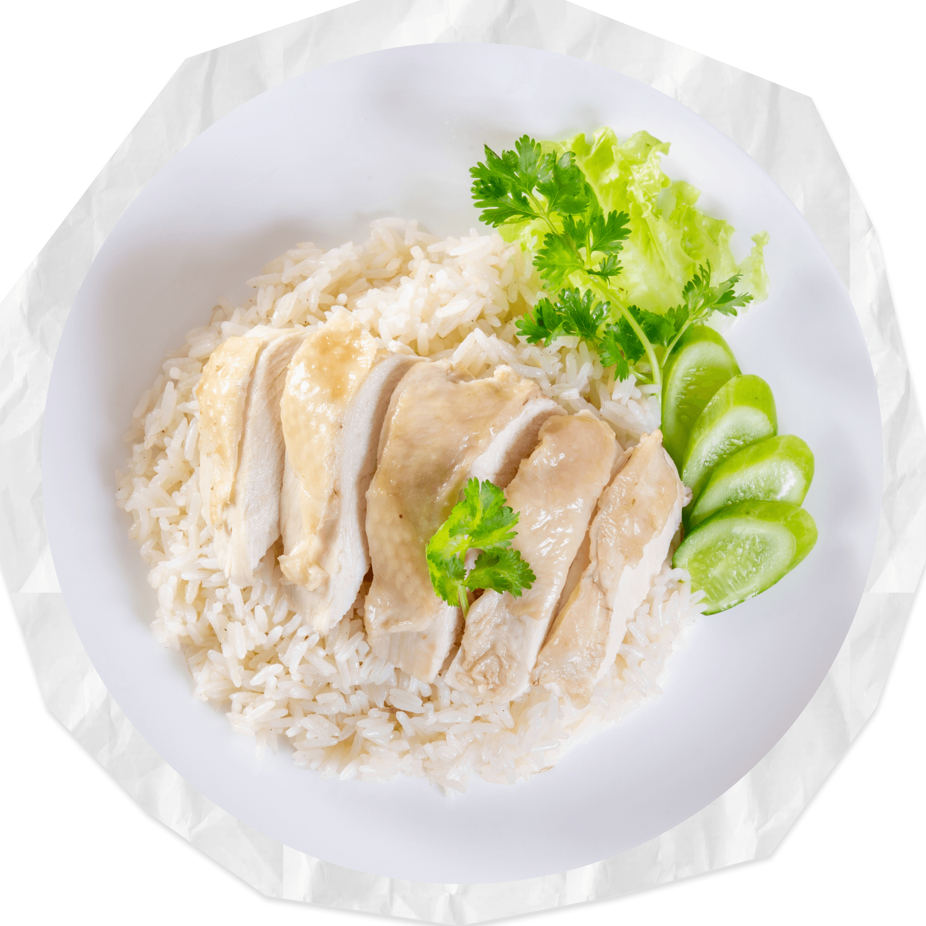 Chicken Rice Collage